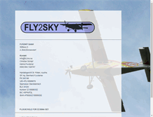 Tablet Screenshot of fly2sky.eu